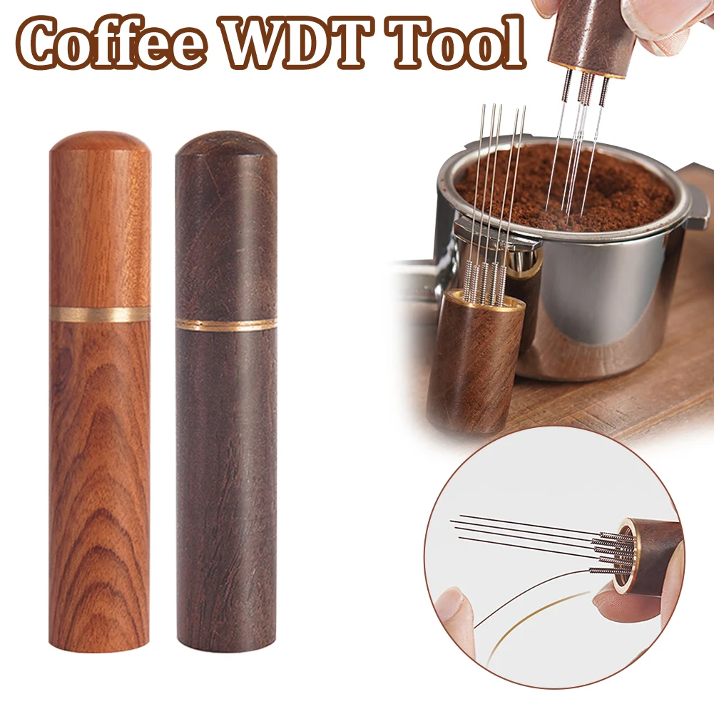 

Stainless Steel Coffee Powder Stirring Needle 5 Needles Coffee Tampers Espresso Ground Mixed Disperser Powder Breaker
