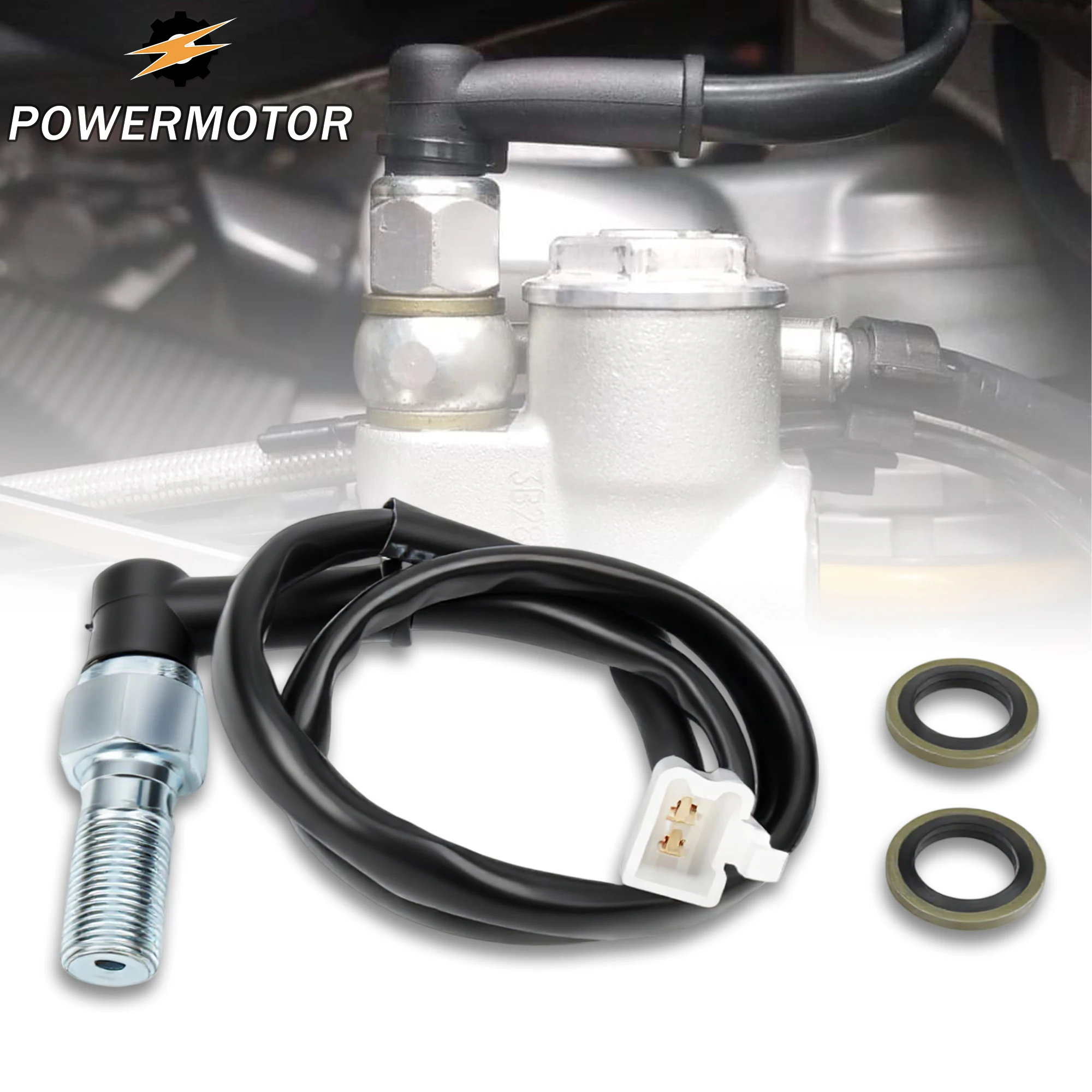 

M10*1.25MM Motorcycle Hydraulic Brake Pressure Rear Light Switch Hollow Bolt Motocross Enduro DirtBike Supermoto Modified Parts