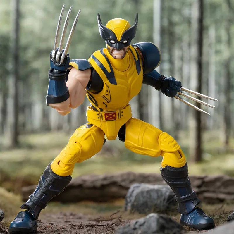 BLOKEES Stitching toy Movie Version Marvel Heroes X-Men Deadpool & Wolverine Action Figures Collections model