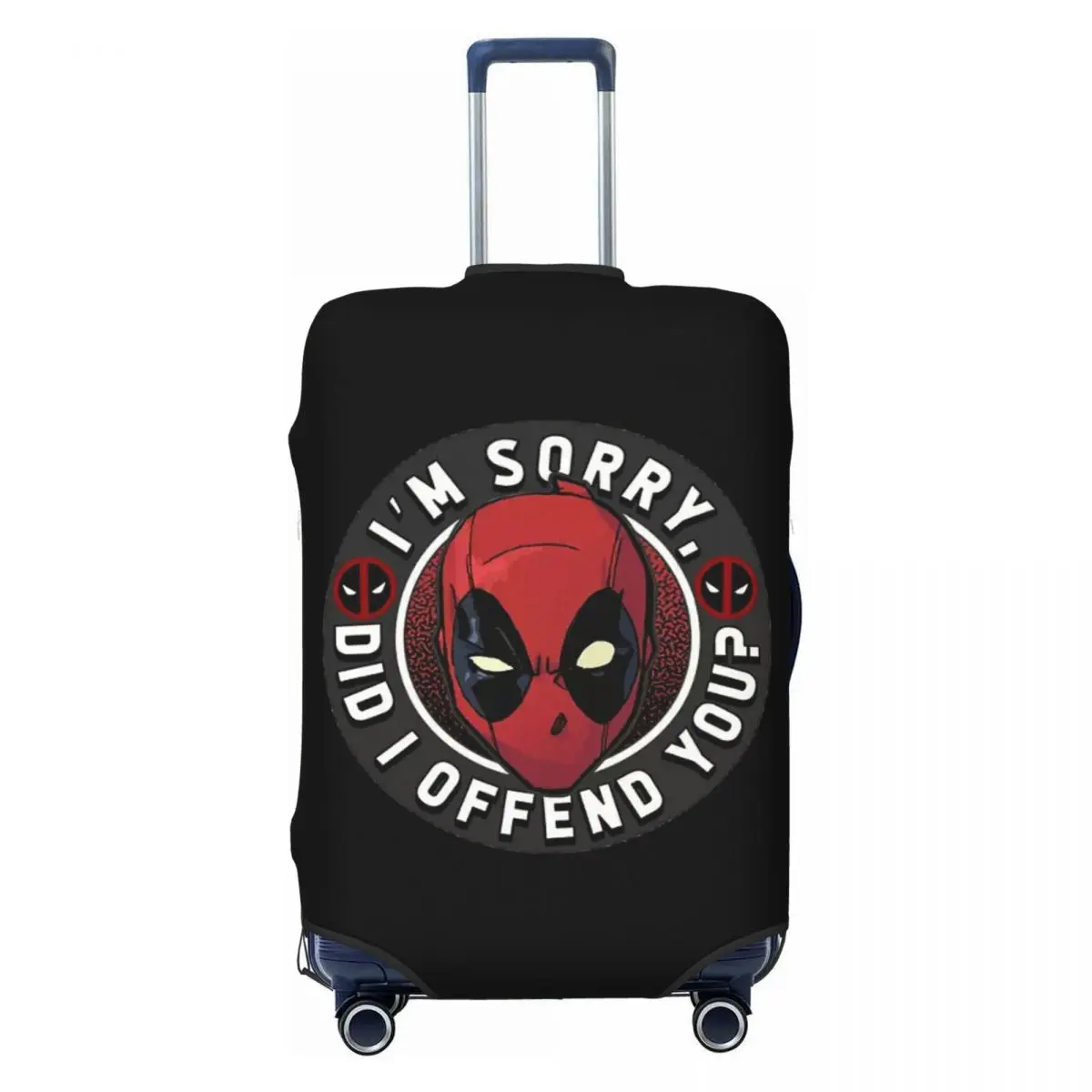 

Чехол для багажа Custom D-Deadpool I'M SORRY, забавный защитный чехол для чемодана, подходит для чемоданов 18-32 дюймов
