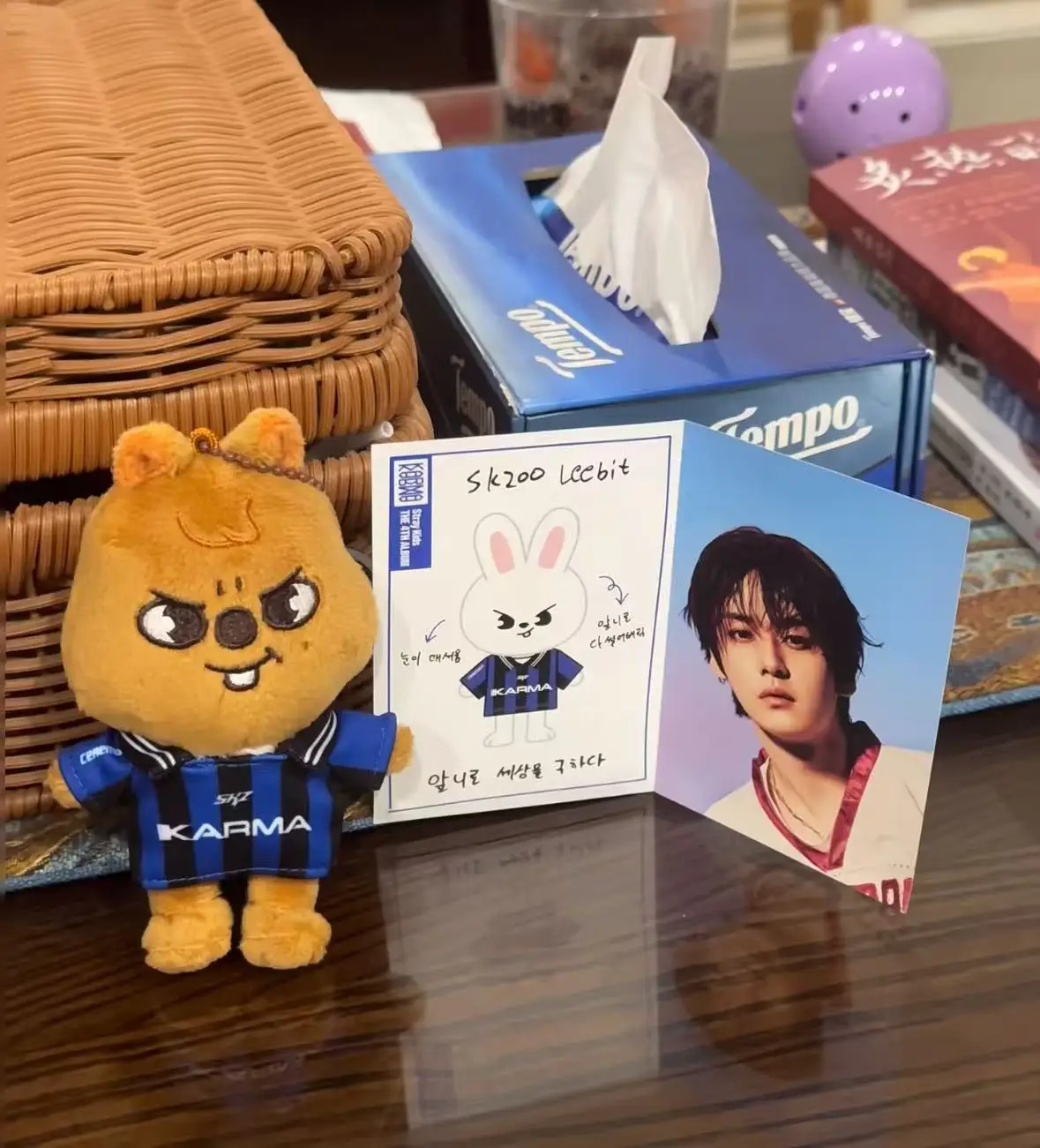 Staykids SKZ Mini Keychain Pendant Han Zhicheng Magic School Week FELIX Cartoon Plush Christmas Children's Gift