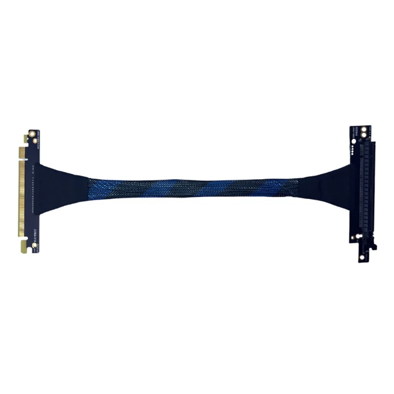 Graphics card extension cable, adapter cable server external built-in left and right high speed