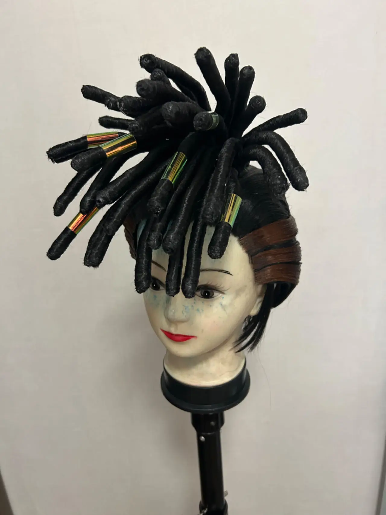 Parrucche in fibra resistenti al calore Parrucca cosplay per League Of Legends LOL Ekko Parrucca cosplay stile Ekko