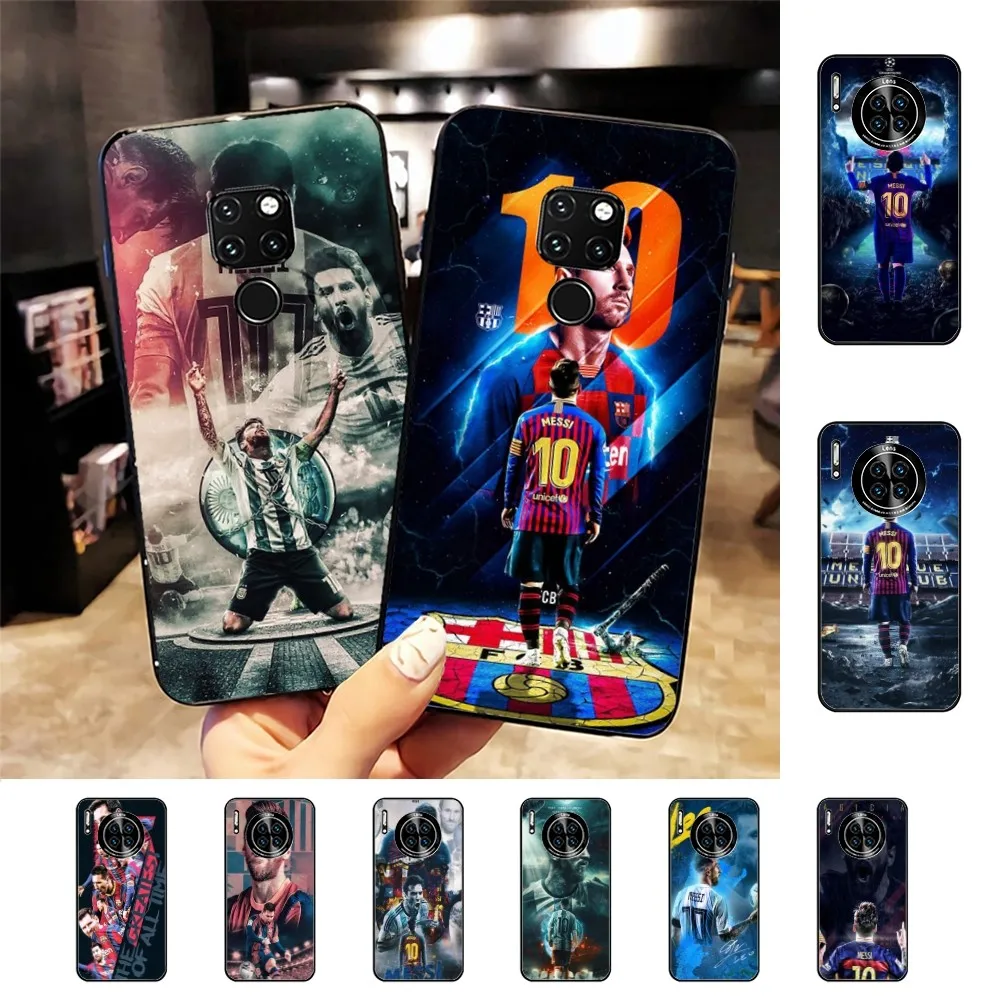 Football Superstar M-Messi 10 For Huawei Mate 10 20 30 40 50 lite pro Nova 3 3i 5 6 SE 7 pro 7SE