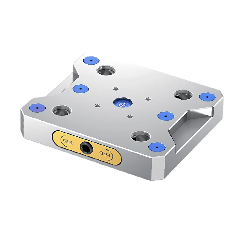 Quick-Change TS96-175 CNC Base Plate For 5 Axis Vices, Clamping Fixture Solutions