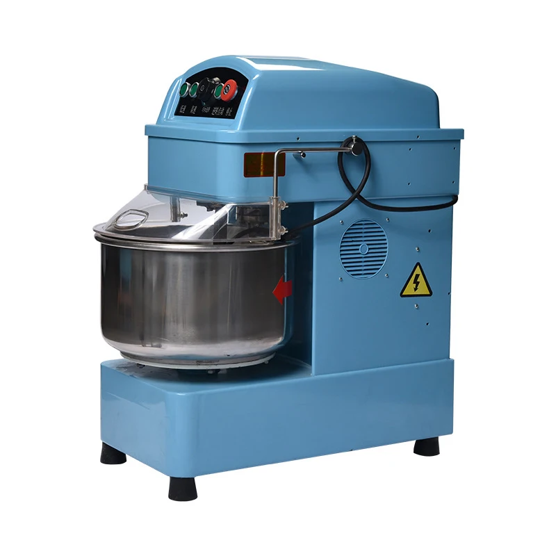 Commercial Stainless Steel Low Noise Table Top Electric Cake 20/30L Mixer Double Action Single Speed Dough Mixer for Bakery Use