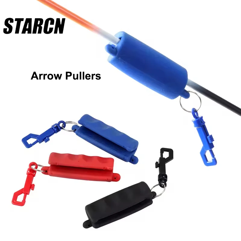 

Compound Recurve Bow and Arrow Archery Accessories Belt Clip Keychain Target Butt Rubber Arrow Remover Arrow Puller