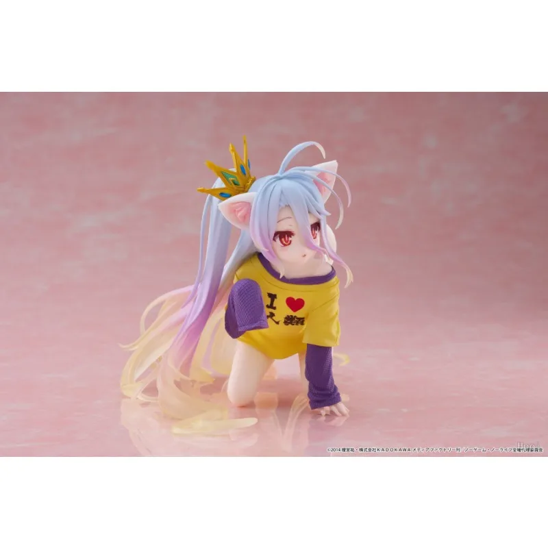 In Stock Original Genuine TAiTO Desktop Cute Shiro 13CM Animation Character Model Toy Collection Festival Gifts image 3