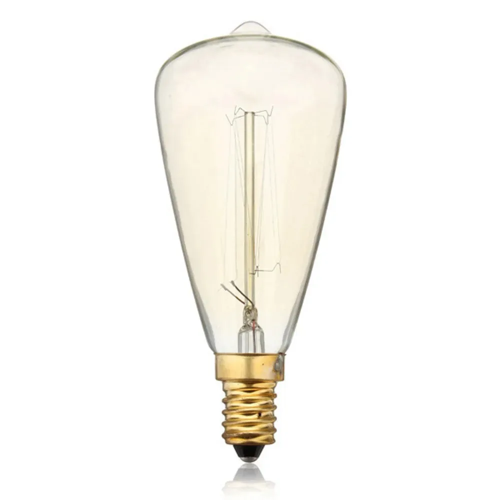 E14 Edison ampoule Lampada rétro Ampoule à incandescence Vintage 40w 220V pour ampoule à Filament va