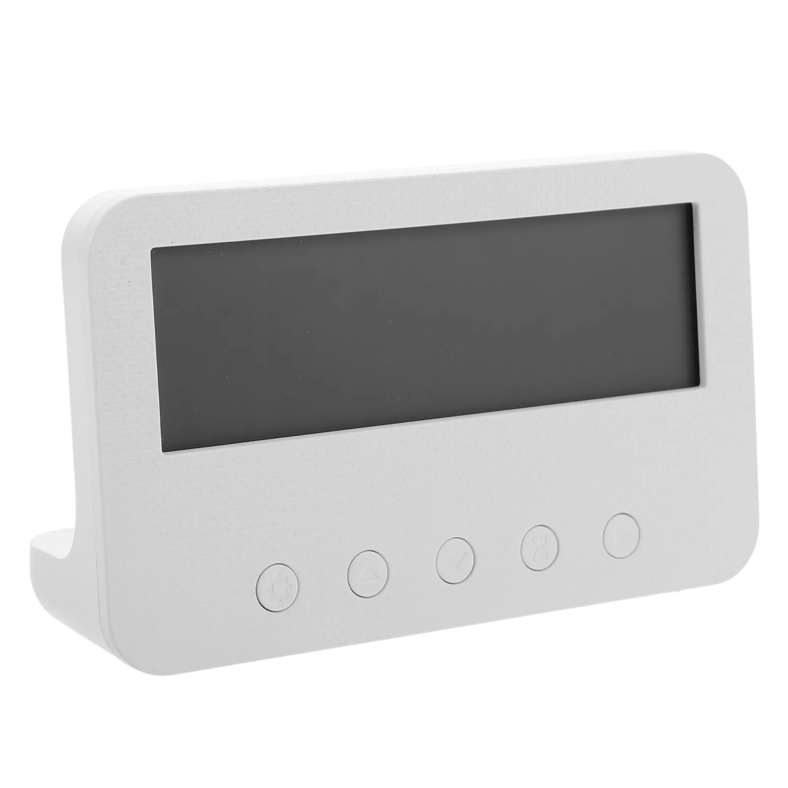 Mini Digital Clock with Real Time Temperature and Humidity Display Hygrometer Function Night Light Silent Alarm for Home Office