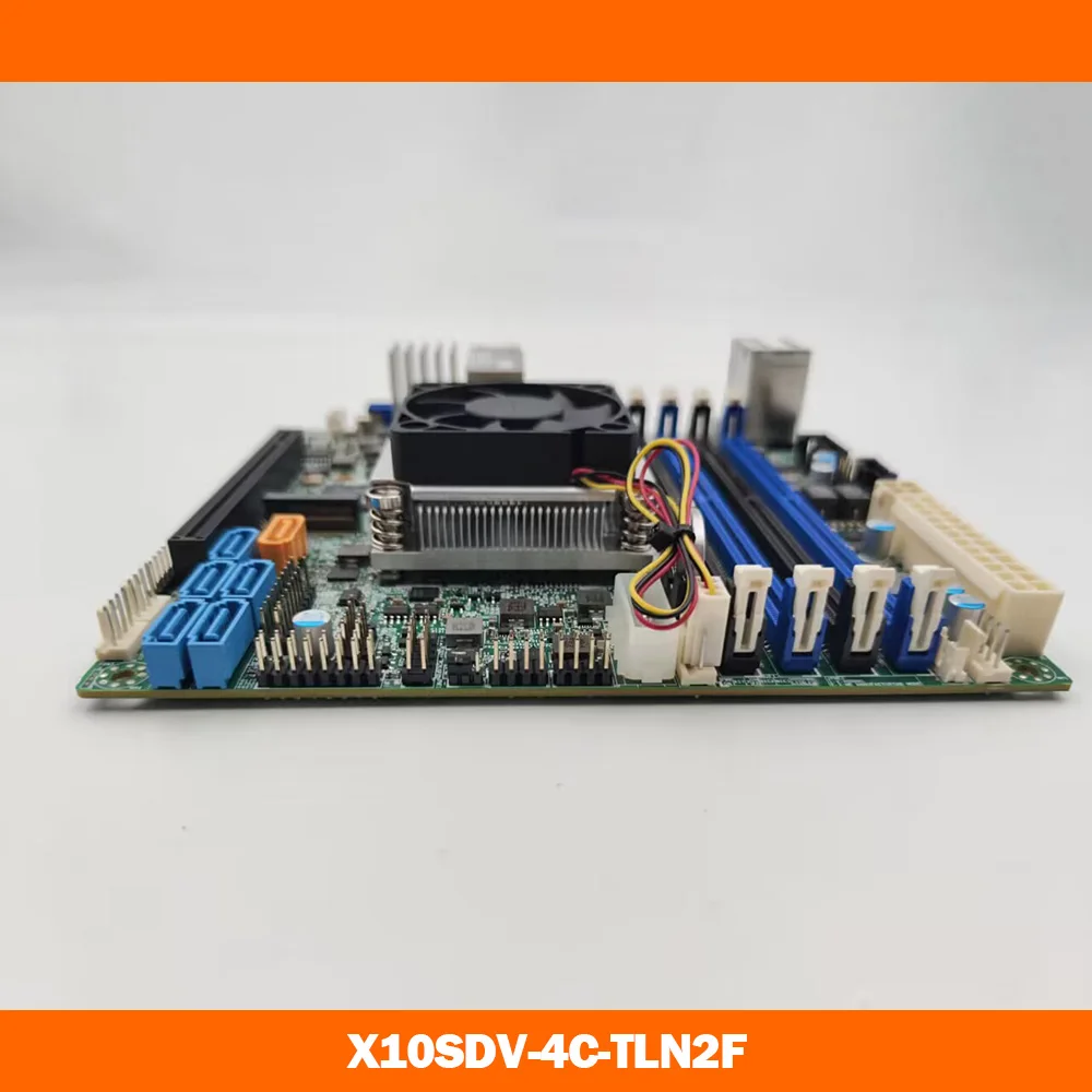 

Server Motherboard For Supermicro ITX XEON D1521 NAS X10SDV-4C-TLN2F