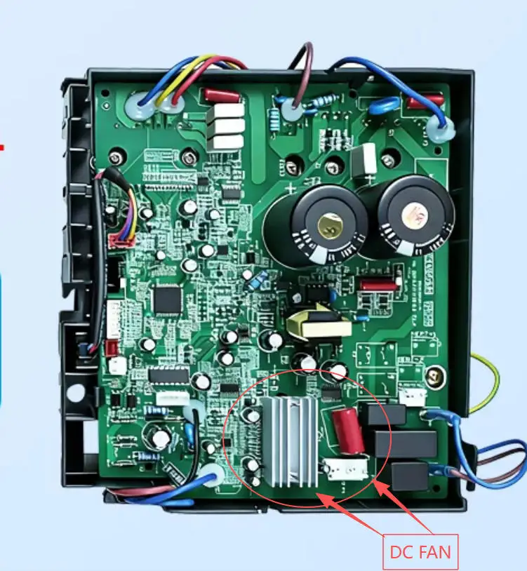 Nuevo aire acondicionado inverter Gree, placa de control universal DC y AC, caja eléctrica 300027000358 W8671C GRJW867-A6