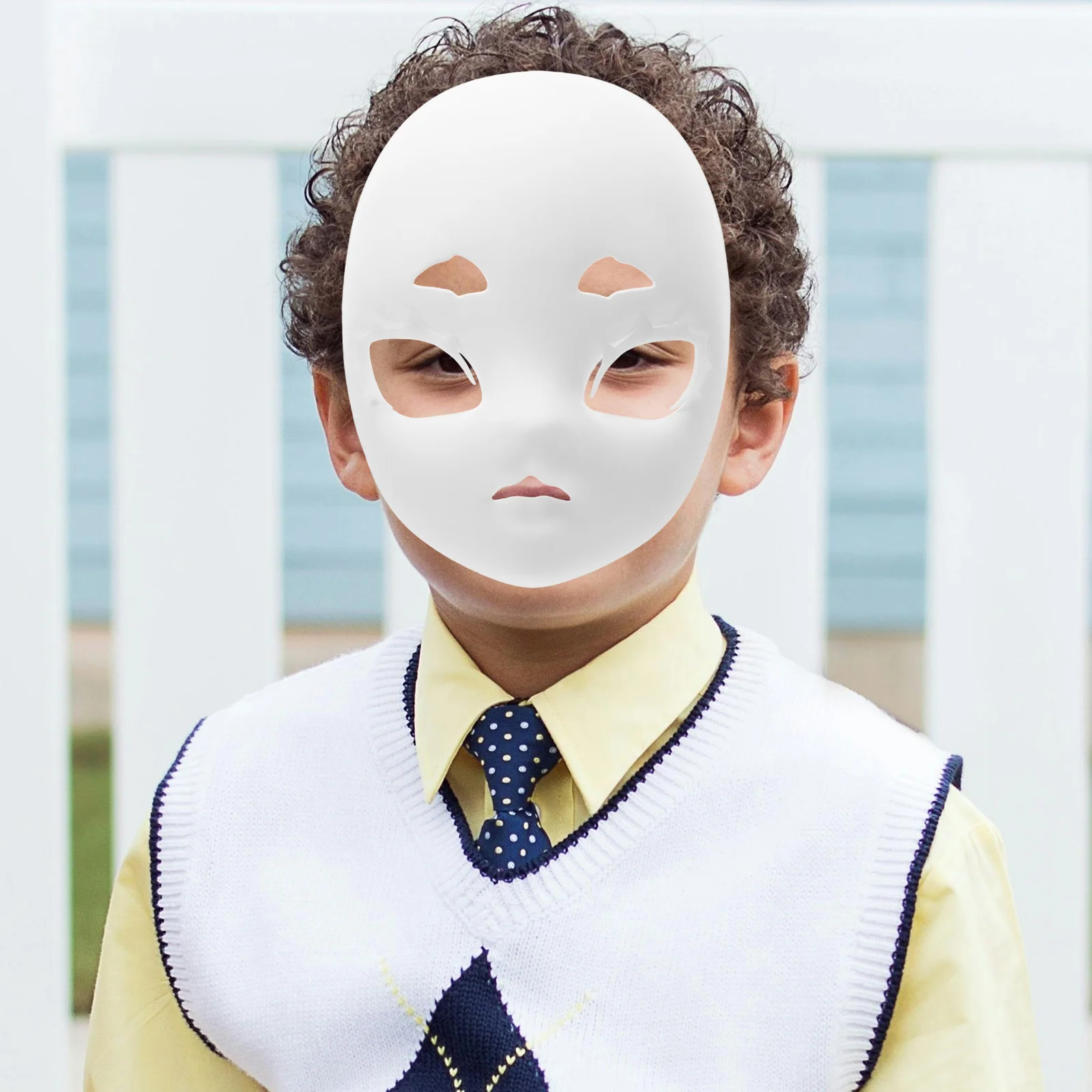 

White Blank Fursuit Head Skull Mask Base Plastic Animal DIY Unpainted Cosplay Accessory Halloween Masquerade Carnival