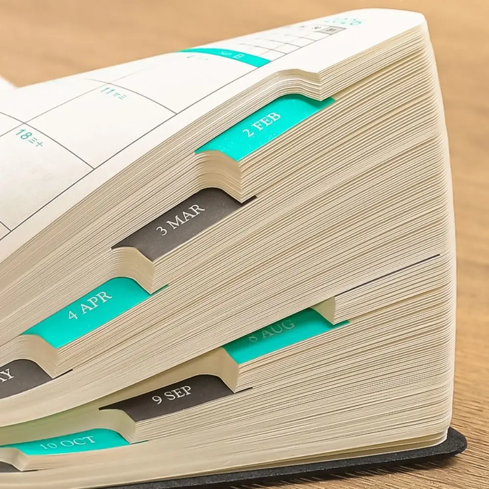 

Ежедневник-планер на 2026 год, 12 месяцев, формат А5, толстая бумага, с закладками, для офиса и работы