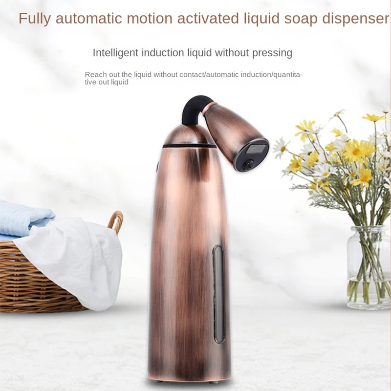 Hot 350ML Automatic Soap Dispenser Infrared Hand-Free Touchless Hand Dispenser Soap For Bathroom Kitchen Sink Countertop