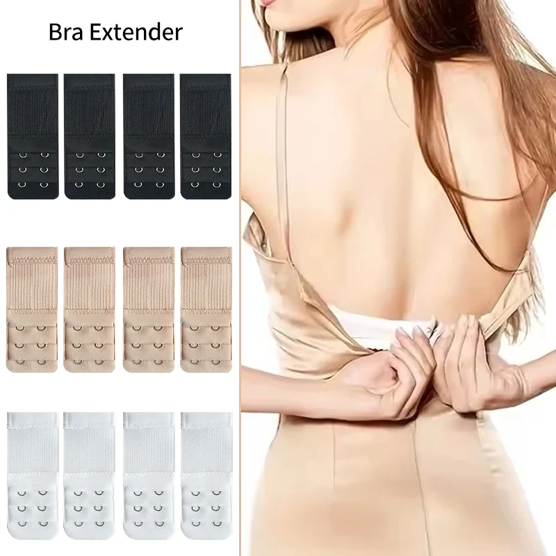 12 12 Pack Womens Bra Extenders 2 Hooks Elastic Adjustable Soft Lingerie Accessories Various Colors Comfortable Fit - Aliexpress Deal