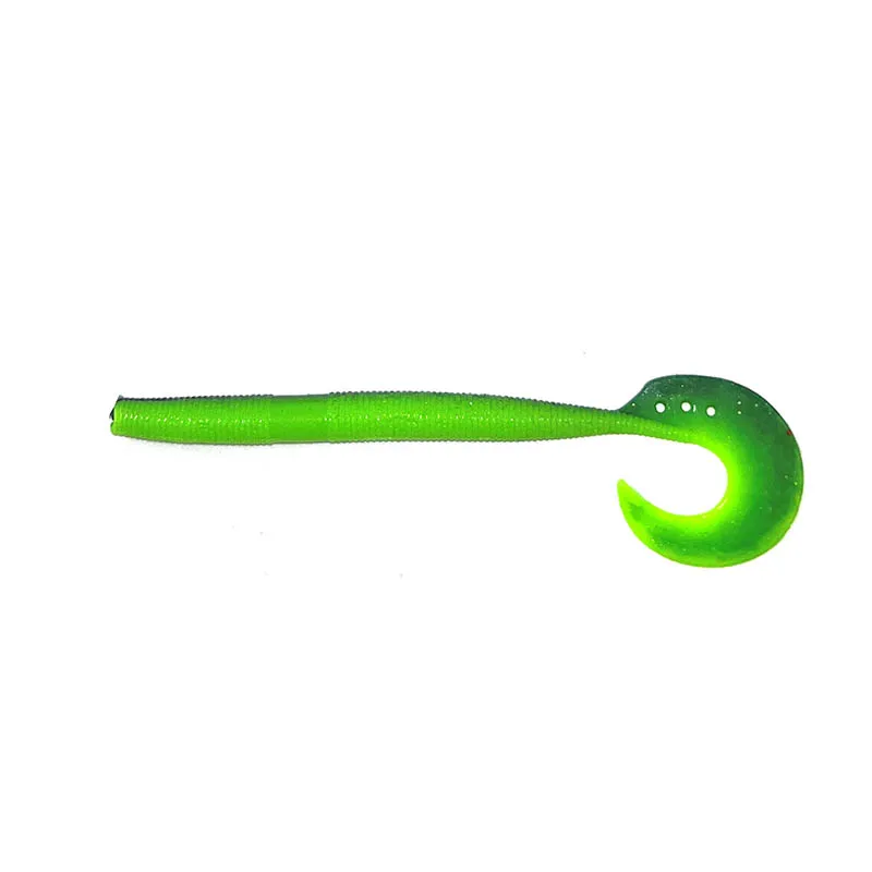 Vinilo Cola Rizada Donglejian Spaghetti Worm – Señuelo pesca spinning - imagen 4