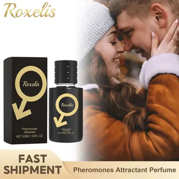 Phéromones pour hommes, parfum durable, phéromones romantiques, flirt attrayant, augmente la confiance, huile parfumée stimulante