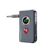 2 in 1 Bluetooth 5.4 Audio Receiver Transmitter AUX Wireless Audio Adapter Handsfree 3.5mm Jack for Car Earphones TV Speakers