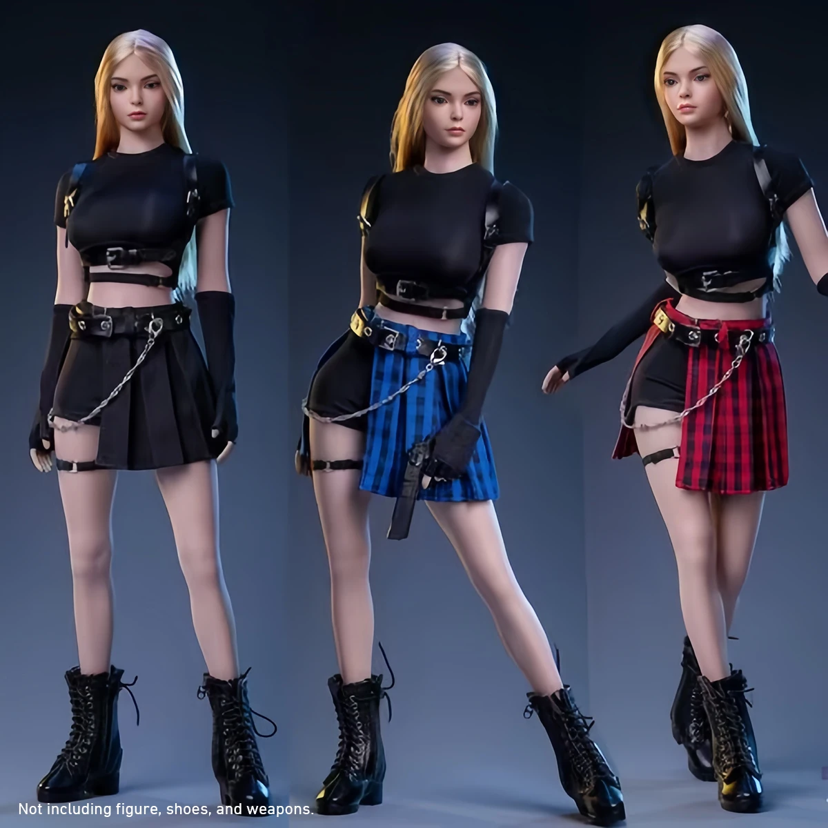 

HiPlay 1/6 Trendy Short Skirt Outfit Clothes Accessory for 12" Figure