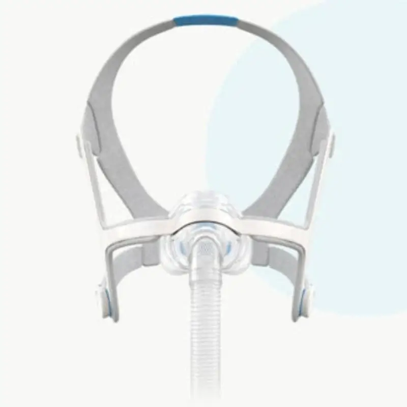 1 Stück CPAP-Nasenmaske mit Kopfband, Rahmen, Schlauch und Polster, CPAP-Maske, Nasenpolster, geeignet für Airfit N20, DIY-Zubehör. – Detail 5
