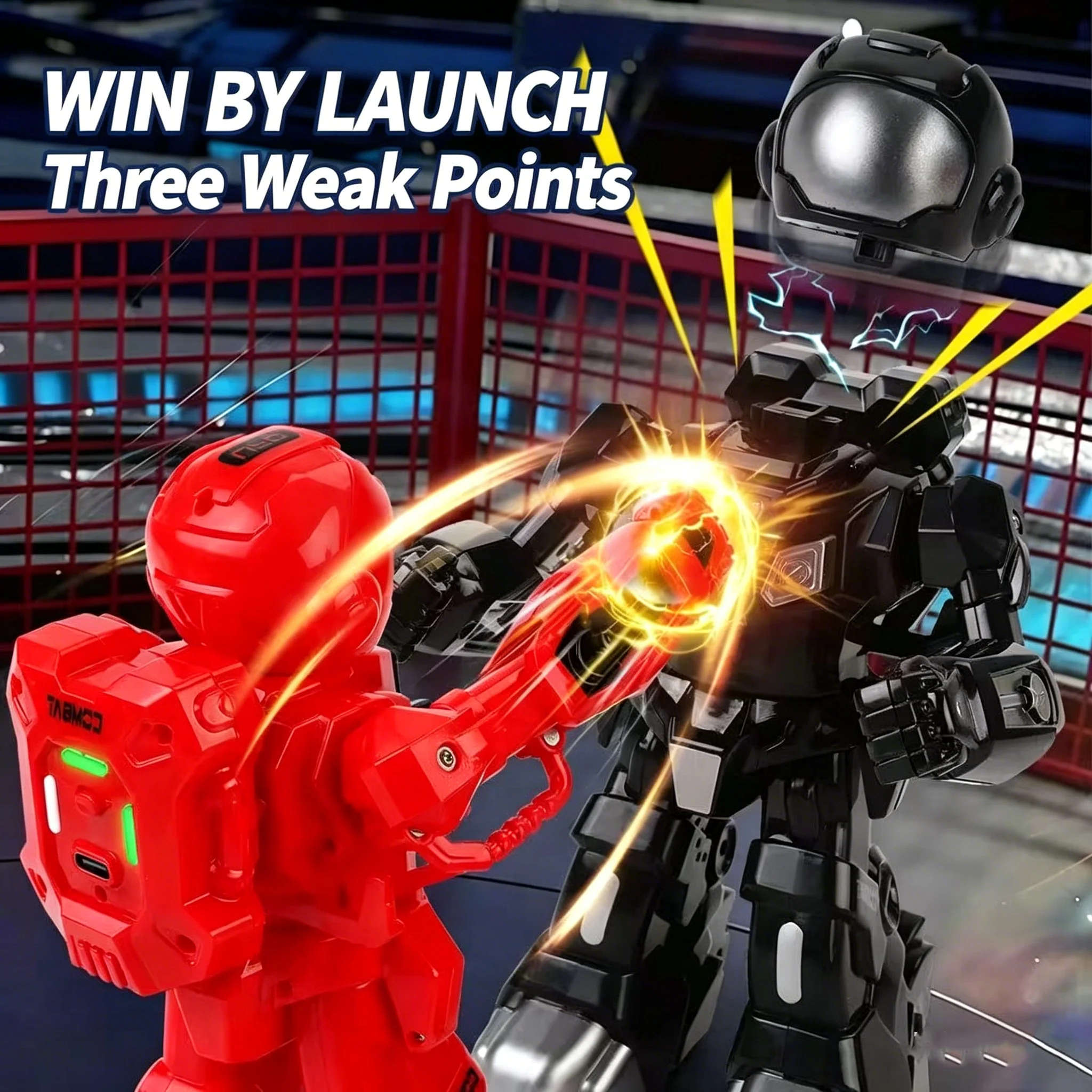 2.4G Somatosensory Battle RC Robot Body Sense Remote Control Boxing Robots Toys Boys Smart Robot Battle Toys Give It to Children