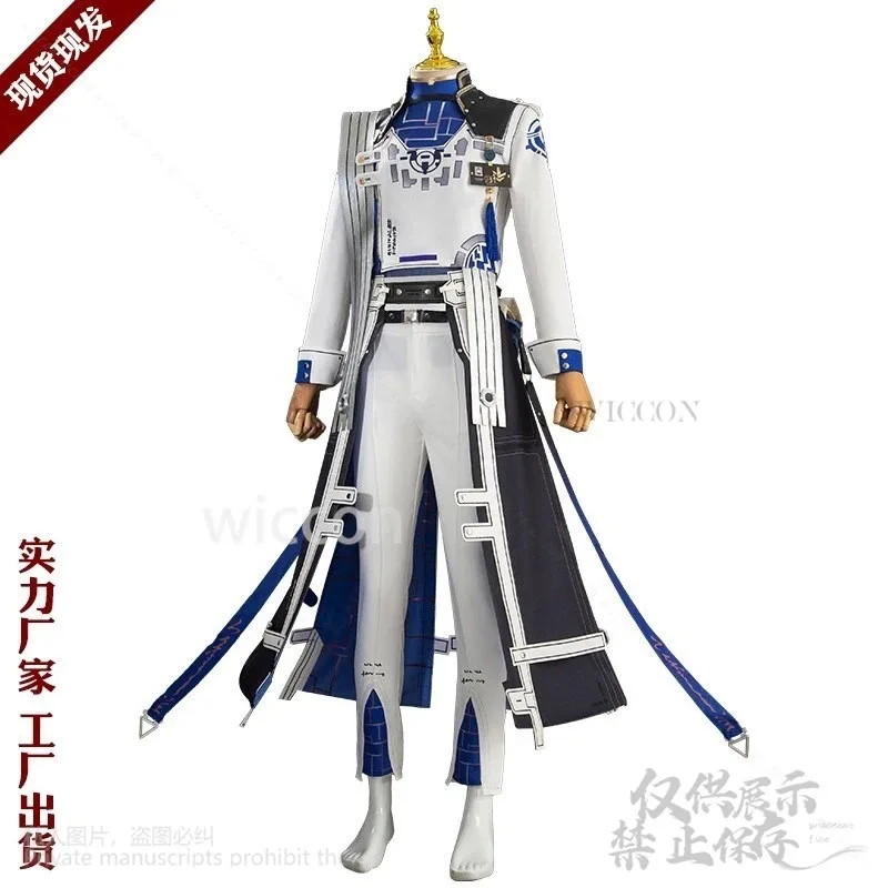

COSda@Xiangli Yao Anime Game Wuthering Waves Handsome Man Costume Fashion Uniforms Coat Wigs Cosplay For Halloween Party Comic C