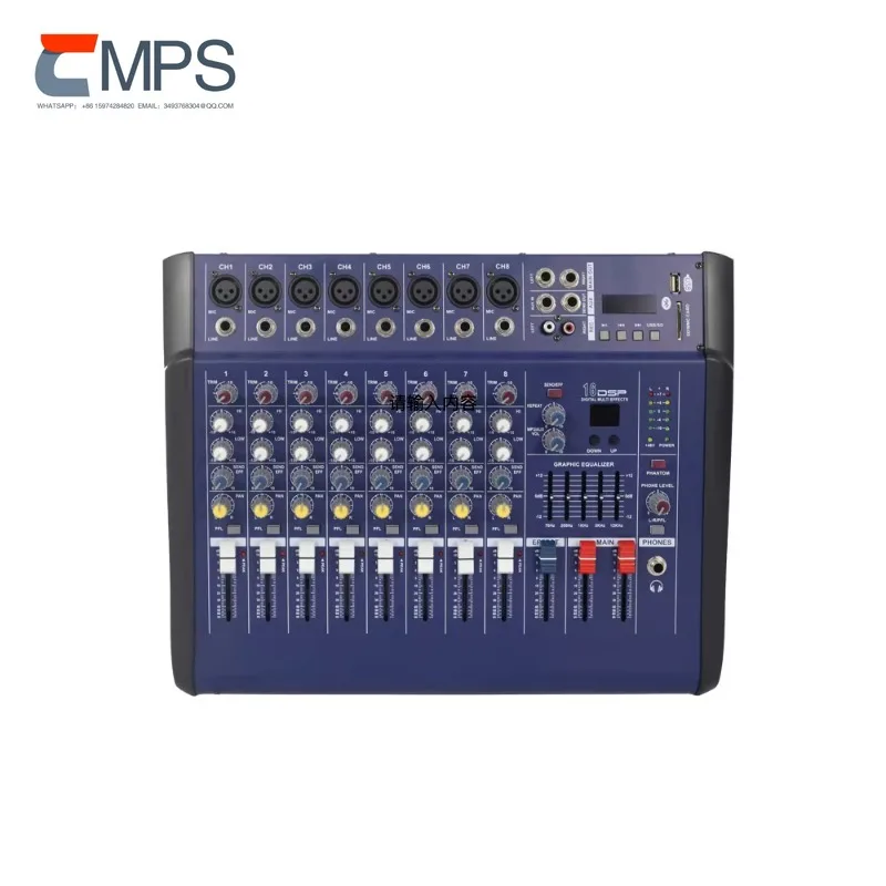 250W 8 Channel Mixe…