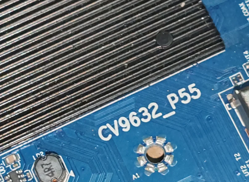 اللوحة الأم لتلفزيون شبكة WiFi CV9632_P55، تم اختبارها جيدًا، صورة مادية لـ 125V---180V 600MA #2