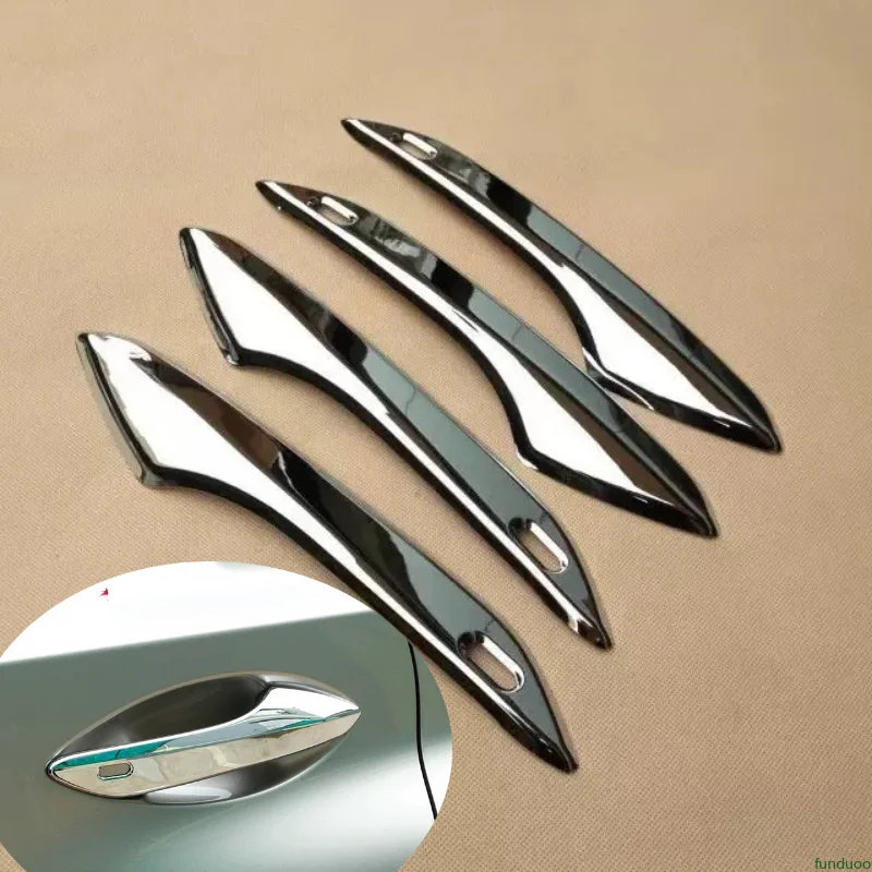 Chrome Car Door Handle Cover Stickers Styling Accessories For Lexus RX NX RX350 RX450h RX200t NX200t NX300 NX300h 2016-2021