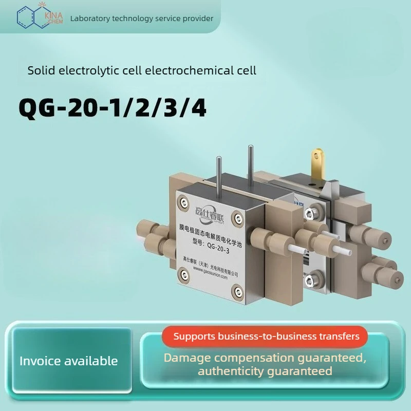 Solid electrolyte electrochemical cell QG-20-1 two-electrode system gas diffusion cell
