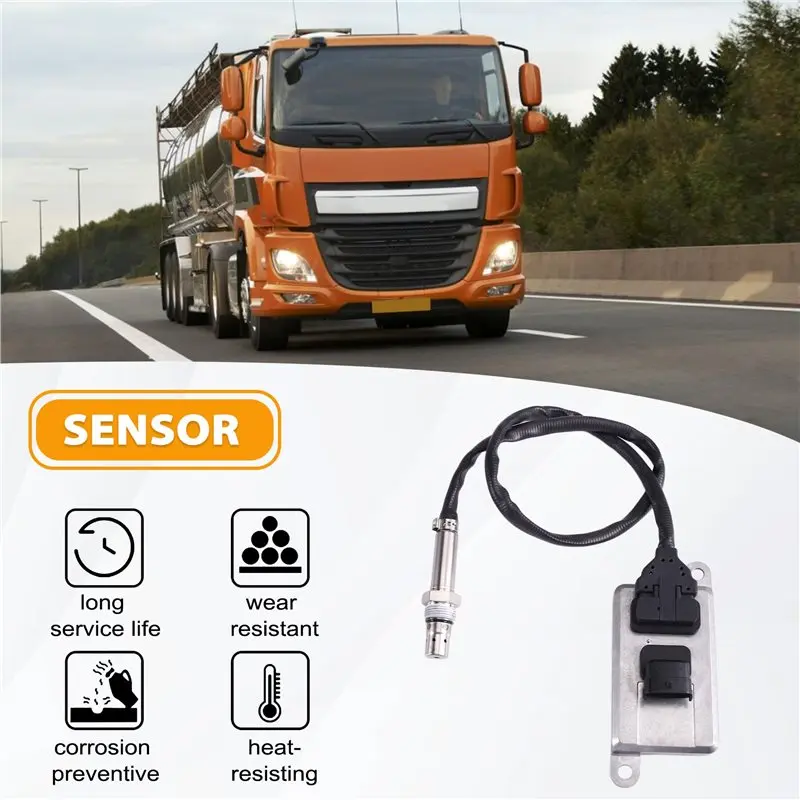 NOX Sensor 24V Nitrogen Oxides Sensor 5WK96619C 5WK96619D 2011648 1793378 1836059 For DAF XF CF Trucks