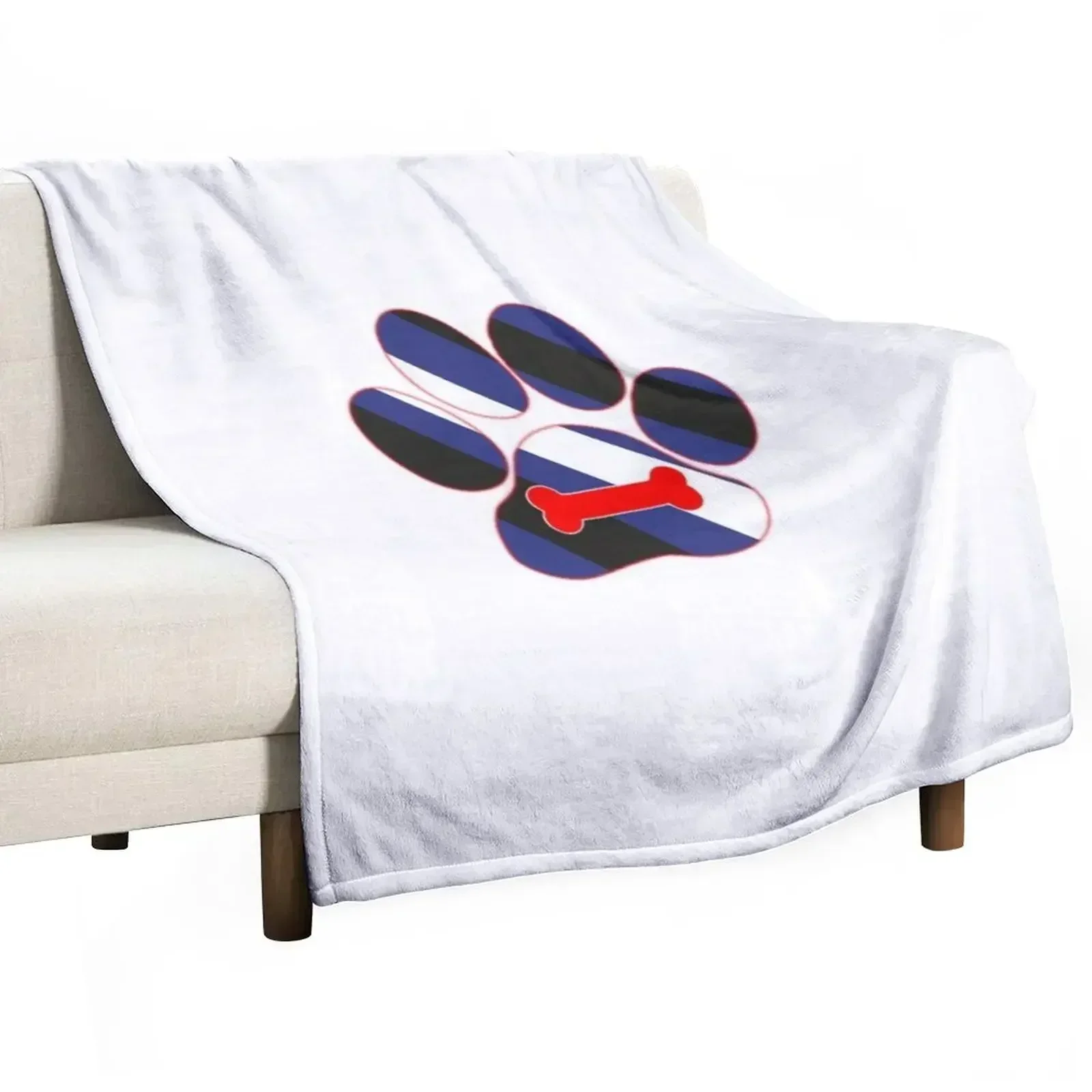 

puppy play paw Throw Blanket Thermal Heavy Blankets