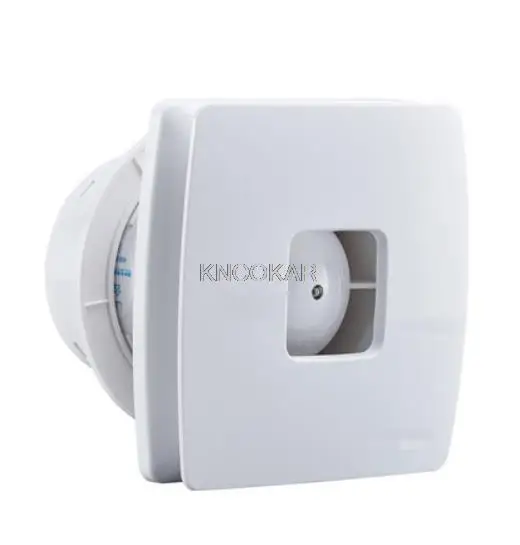 220V Ventilator Extractor Wall Mounted 4 Inch Exhaust Fan Low Noise Home Bathroom Kitchen Garage Air Vent Ventilation