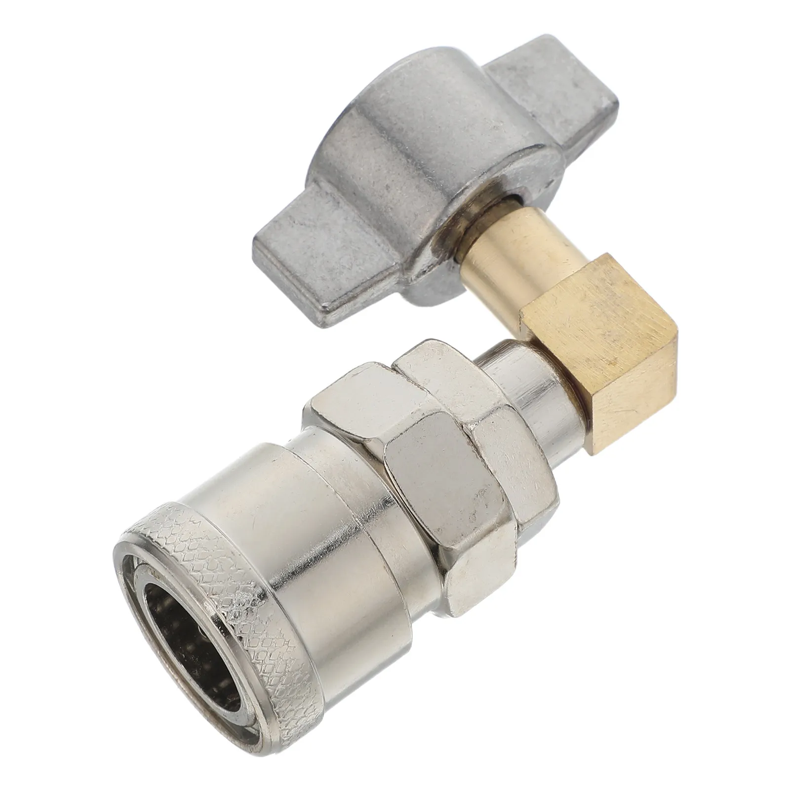 90 Degree Elbow Air Coupler Quick Release Fitting for Truck Air System Dust Blower Pneumatic Tool Accessories Compressor Hose view 3