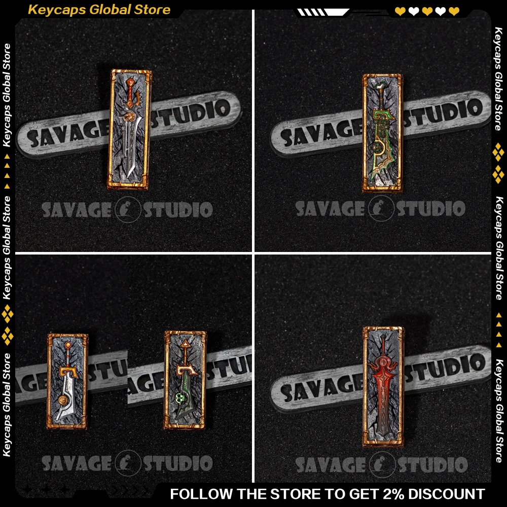 

World of Warcraft Series Game Peripherals Keycaps Removable Magnetic 2.25U/2.75U Shift Enter Key for Keyboard Customized Keycap