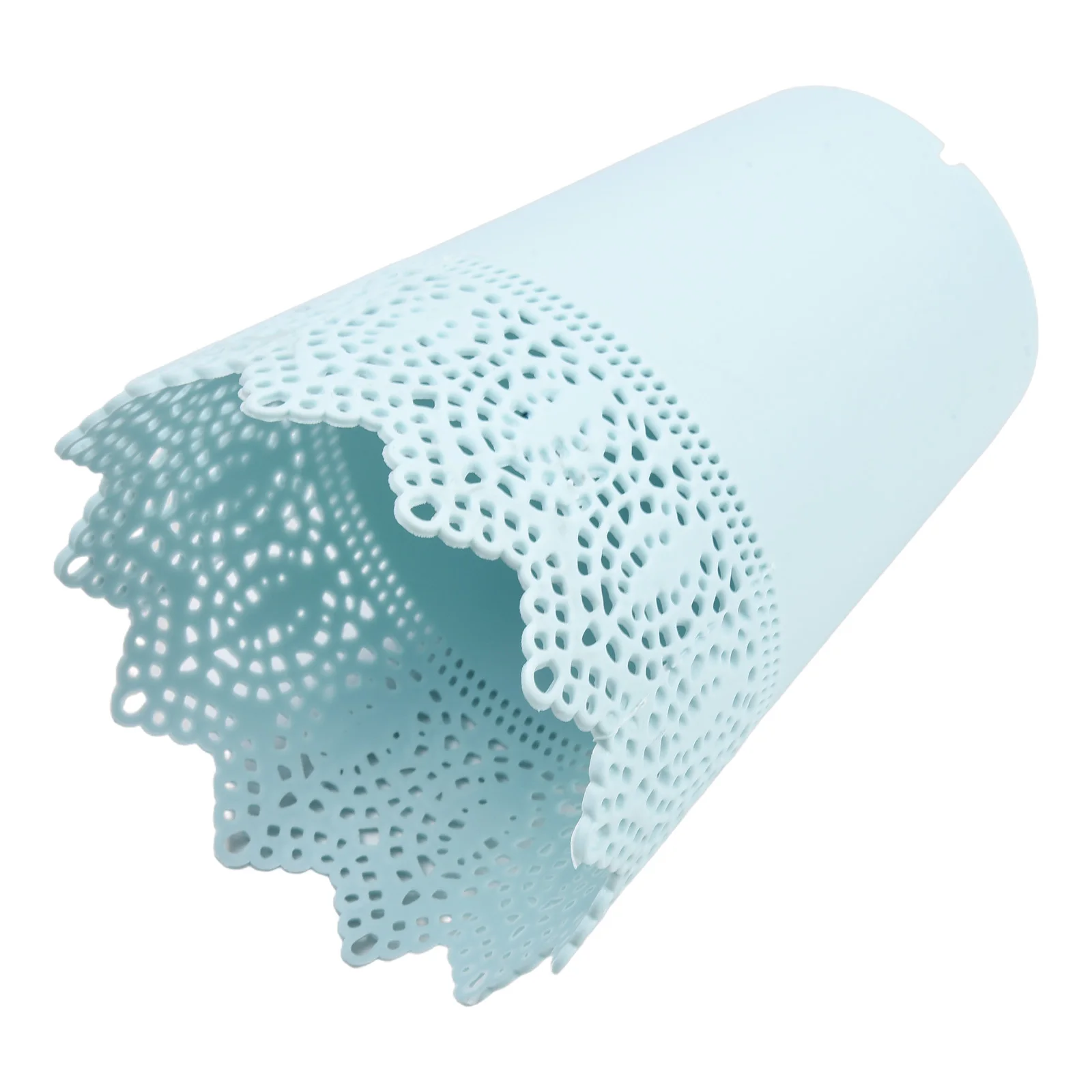 Plastic Crown Flower Holder for Home Office Desk Use with Hollow Design for Pens Cosmetics and Small Items Storage