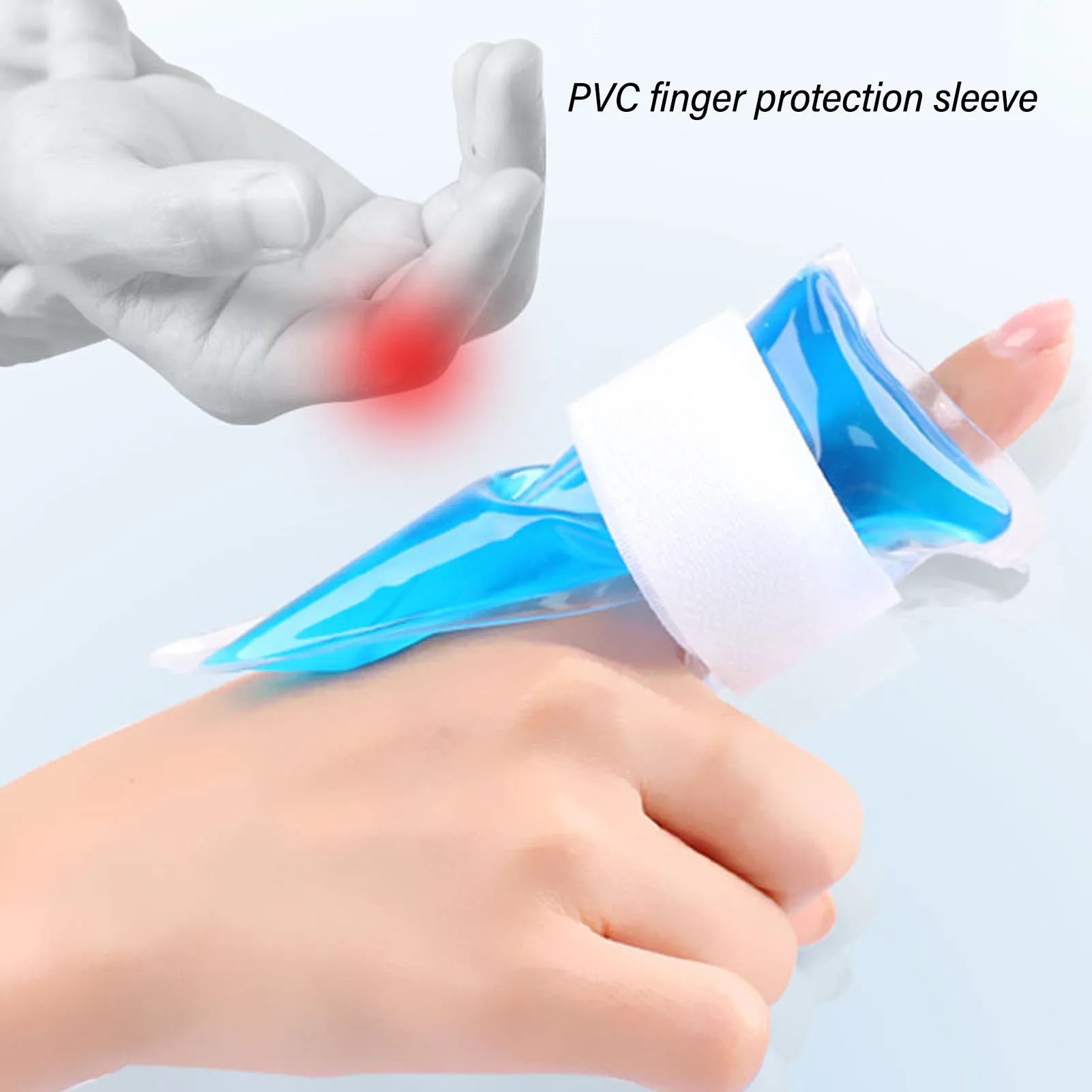 

Finger Ice Gel Pack Wrap 6cm Fingertip Reduce Inflammation Finger Cold Therapy Pack Soft Reusable for Tendinitis
