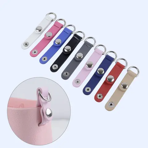 새로운 2개 세트 클립 클로저 부착물 오백 가죽 스트랩 클립 후크 클립 오포켓 오백용