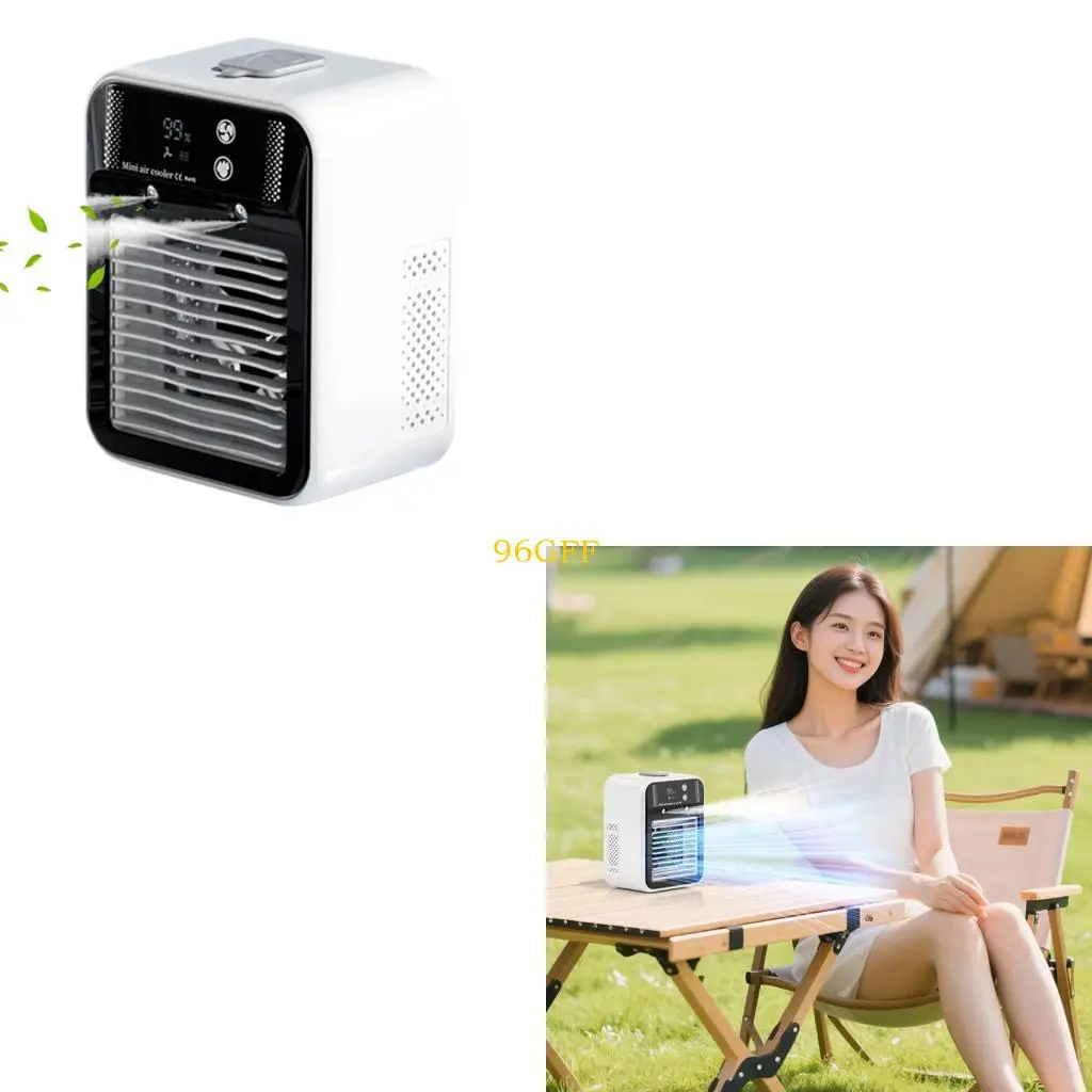 

Портативный вентилятор с воздушным охлаждением 96GF с 2 гг.