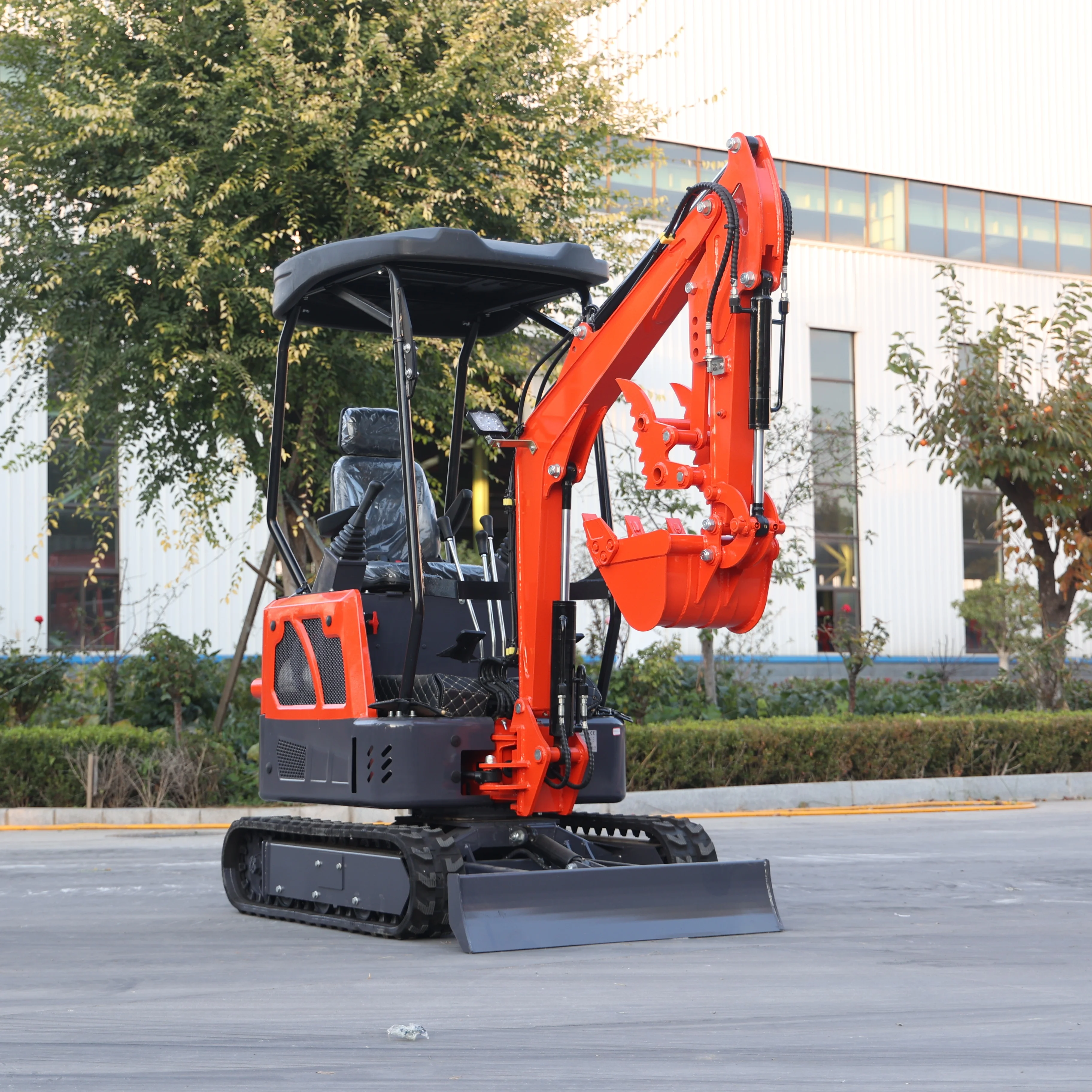 1.7 Ton Mini Excavator Customize Factory Factory Price Mini Digger  Free shipping Kubota Engine  Excavator Crawler Excavator