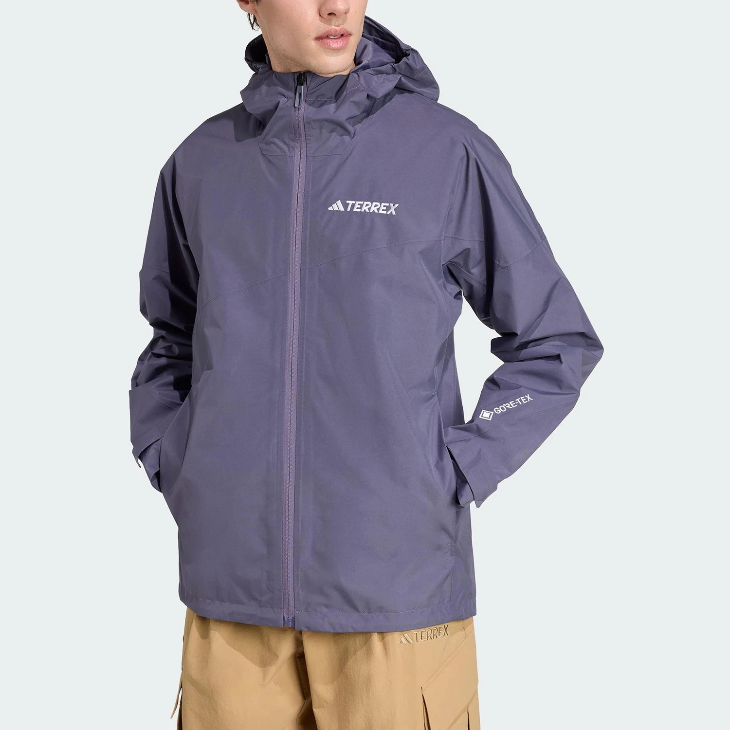 

Оригинальная летняя мужская тканая куртка с капюшоном Adidas JL9749