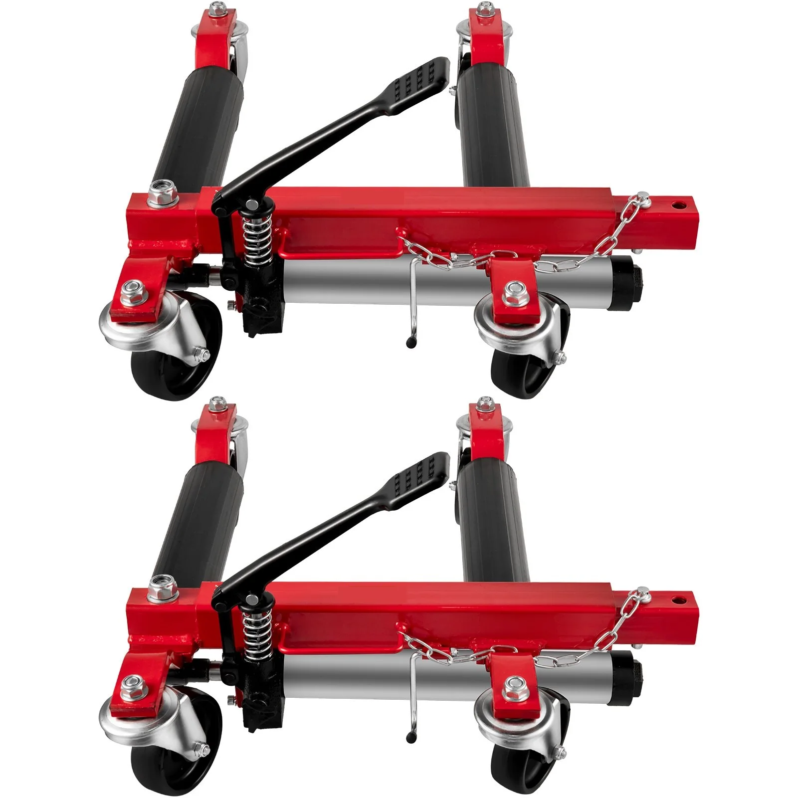 Wheel Dolly 2pcs Car Dolly 3000 lbs Wheel Dolly Car Jack Dolly 12\'\' Wheel Jacks for Cars Vehicle Positioning Hydraulic Jack