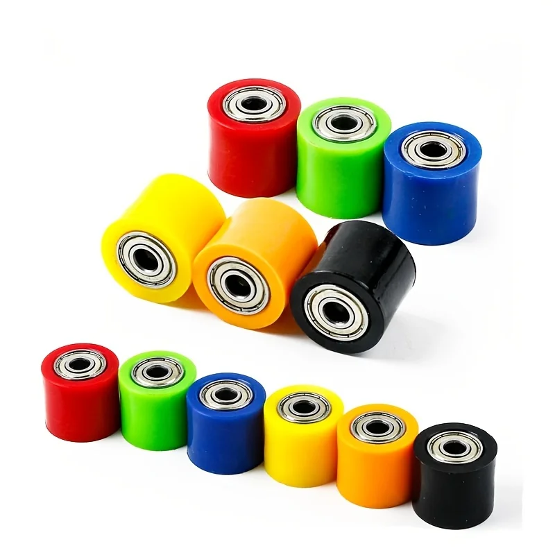 

8 мм/10 мм приводная цепь роликовый шкив колесо слайдер натяжитель направляющая колеса для большинства грязевых пит-байков эндуро мотокросс