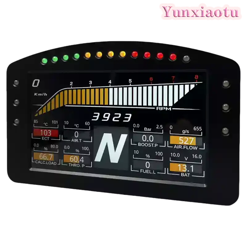 OBD Supports CAN Protocol Customization Fully Replaces Computer for Automotive Racing Instrument Cluster