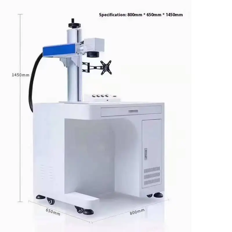 Fiber Optic UV CO2 Automatic Cabinet Desktop Split-type Small Laser Marking Machine Laser Marking Machine