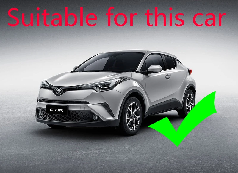 For Toyota C-HR CHR AX10 2019 2020 Car Accessories ABS Chrome Front Grille Accent Cover Lower Mesh Trim Molding Styling Bezel