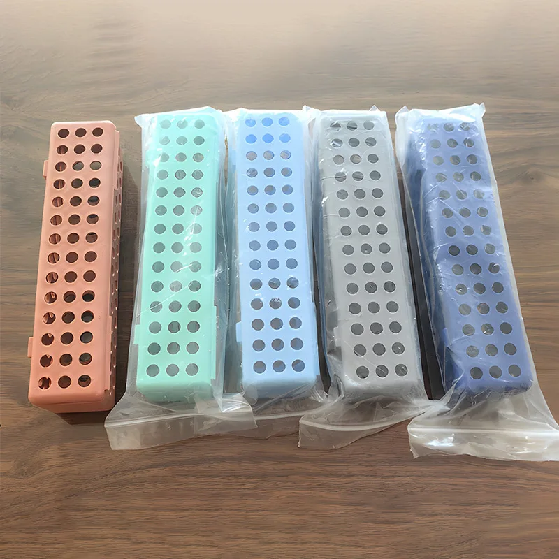

1pc Surgical Instrument Container For Extraction Forceps Dental Plier Sterilization Box Plastic Instrument Placing Case
