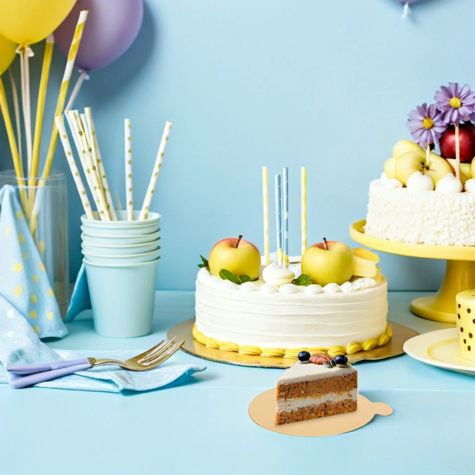 

100pcs Mini Dessert Tray Small Round Cake Holder For Mousse Tiramisu Cheesecake Cupcake Serving Base Wedding Party Bakery