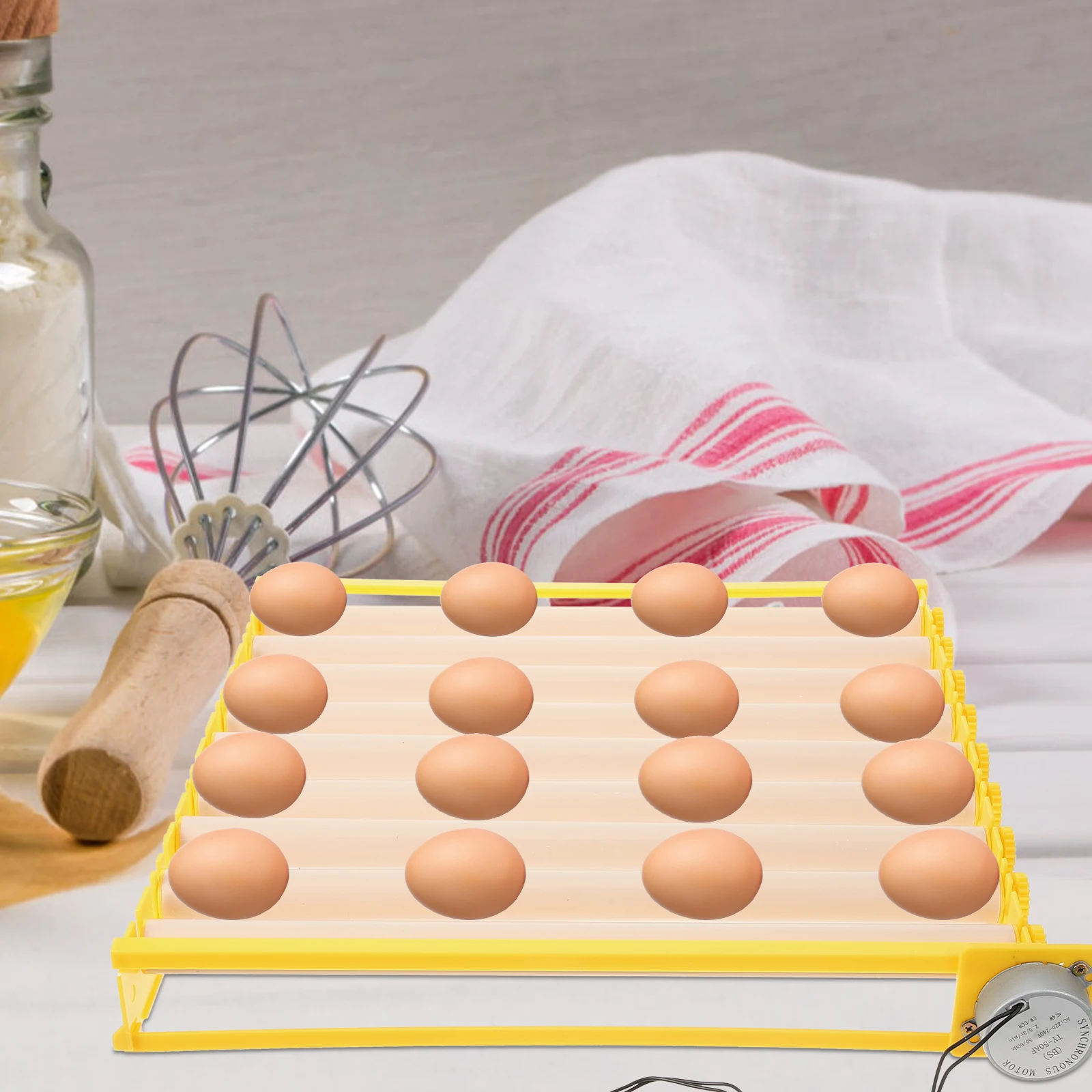 

Automatic Egg Tray For Chicken Duck Goose Eggs Home Hatcher Supplies Incubator Egg Tray Automatic Chicken Incubator Roller